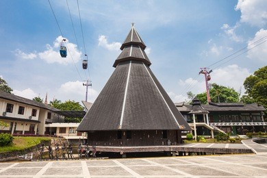 taman mini indonesia indah is a culture based recreational area located in east jakarta