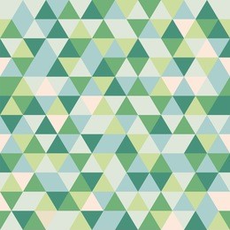 abstract geometric triangle seamless pattern.