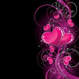 purple hearts