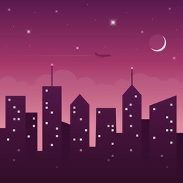 night city landscape