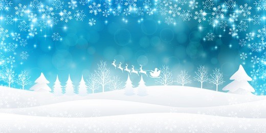 christmas snow background