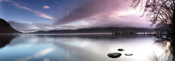 sunrise over loch ness