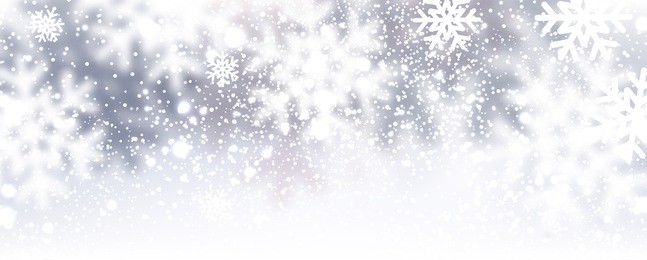 winter background with snowflakes. vector illustration.