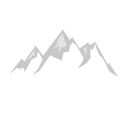 mountain vector icon isolated on white background - stylized image.