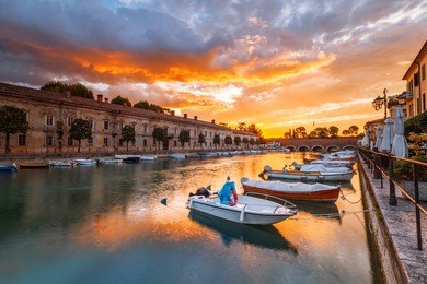 climate port in peschiera del garda on lake garda