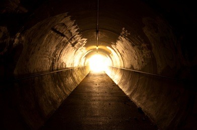 light at the end of the tunnel