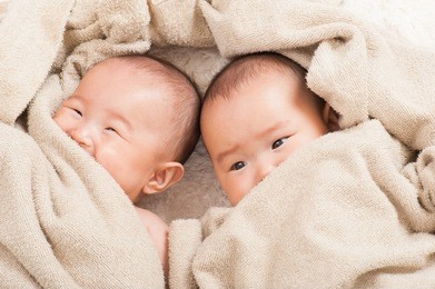 twin baby, japanese