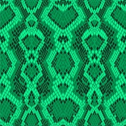 bright seamless vector pattern green snakeskin
