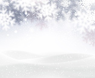winter background with snowflakes. vector illustration.