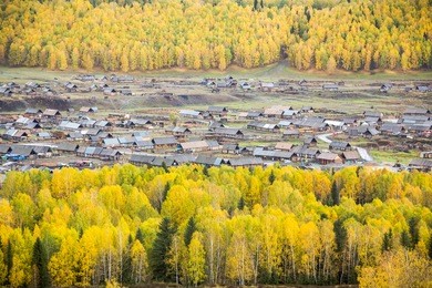 hemu village, xinjiang china