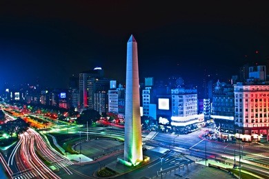 buenos-aires city night high difinition
