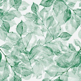 watercolor bright wonderful  leaves seamless pattern z. wonderful print of a watercolor sketches by hand. retro. vintage. toned.