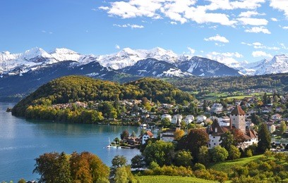 spiez castle, switzerland