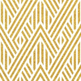geometric striped ornament. vector gold seamless patterns. modern stylish texture. gold linear braids. trendy gold glitter texture