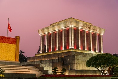 public traditional vietnam grand palace landmark.