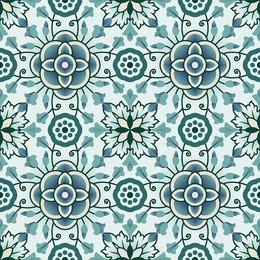 portuguese style vector pattern texture
