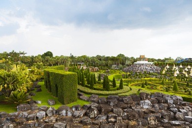 nong nooch tropical botanical garden, details, pattaya, thailand
