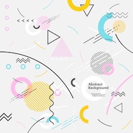 abstract modern geometric background