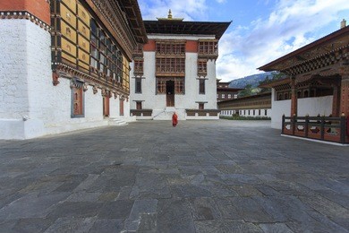 tashichho dzong, thimphu, bhutan