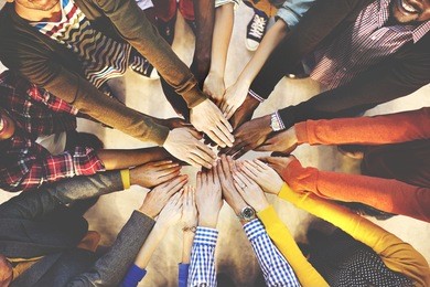 team teamwork togetherness collaboration concept