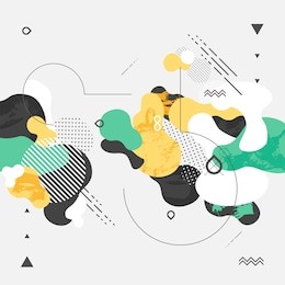abstract modern geometric background