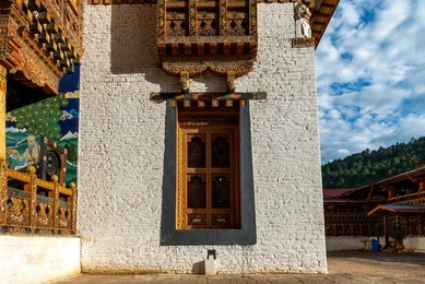 changnagkha lhakhang , paro province bhutan sep 2015.