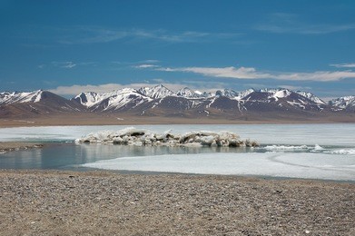 tibet namtso lake.