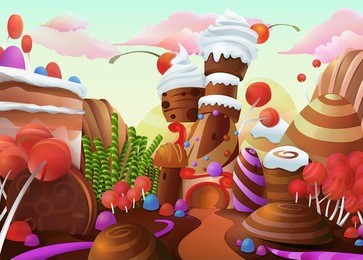 sweet vector background