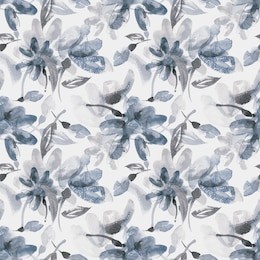 watercolor flowers seamless pattern