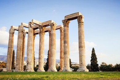 temple of olympian zeus, athens, greece