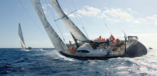 sailing yacht. yachting. sailing