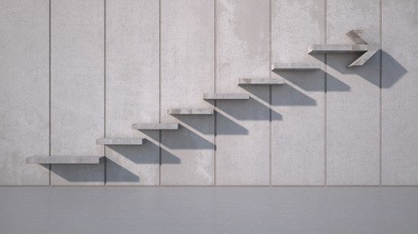 stairs arrow