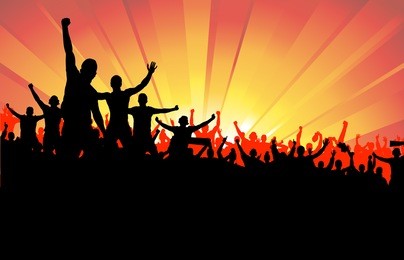 advertising banner for any festive event