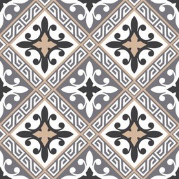 portuguese style vector pattern texture