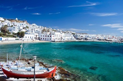 mykonos town, greece