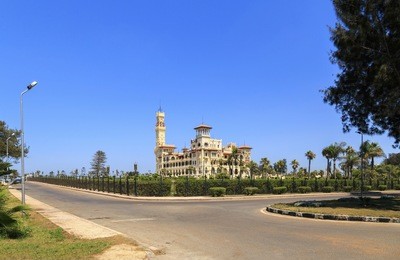montaza palace in alexandria, egypt.