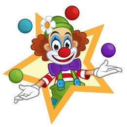 juggling clown