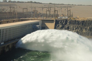 aswan high dam - aswan - egypt