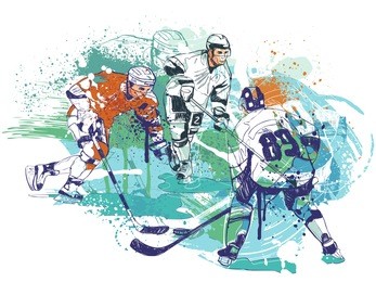 hockey sketch