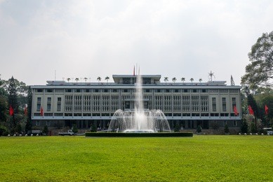 the indepence palace of saigon, vietnam