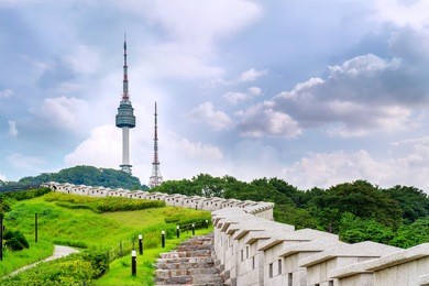 seoul tower,namsan tower in korea