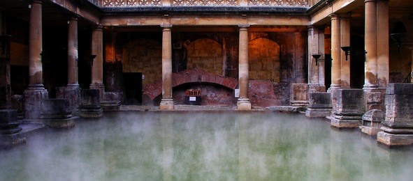 roman baths in england