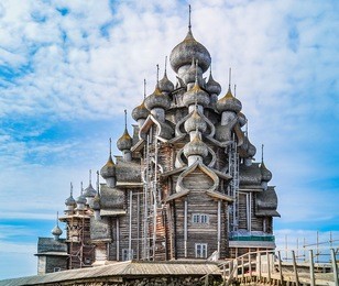 church of the transfiguration - kizhi island, russia