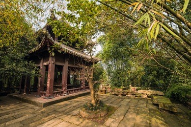 giant buddha(da fo) scenic spot - leshan, sichuan, china