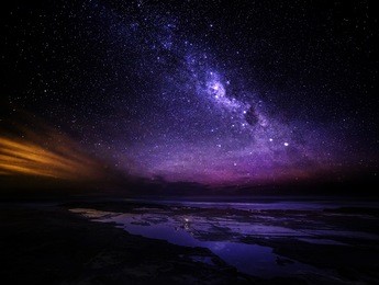 great ocean road night milky way