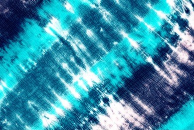 tie dyed pattern hand dye on cotton fabric abstract background.

