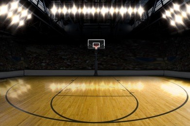 basketball court.
