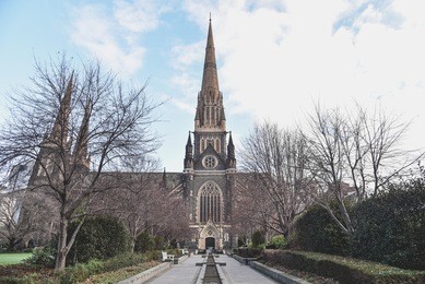 st. patrick's cathedral in melbourne