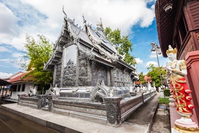 wat sri suphan is a buddhist temple in chiang mai, thailand