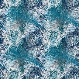 peacock feathers colorful seamless pattern. repeating abstract chaotic background texture. cloth design, fabric swatch, wallpaper